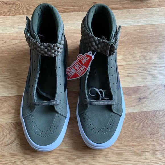 Vans Sk8 Hi Reissue Grape Leaf Woven - Picture 3 of 6